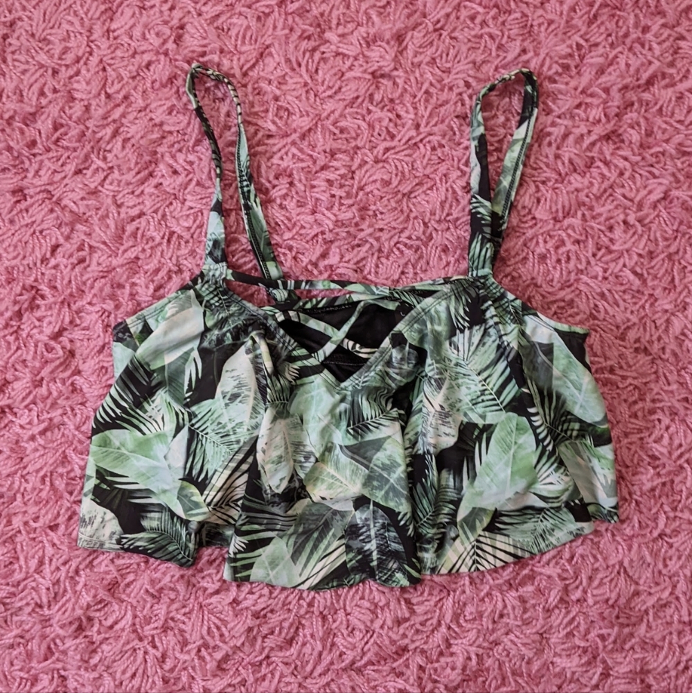 Torrid Tropical Swim Top